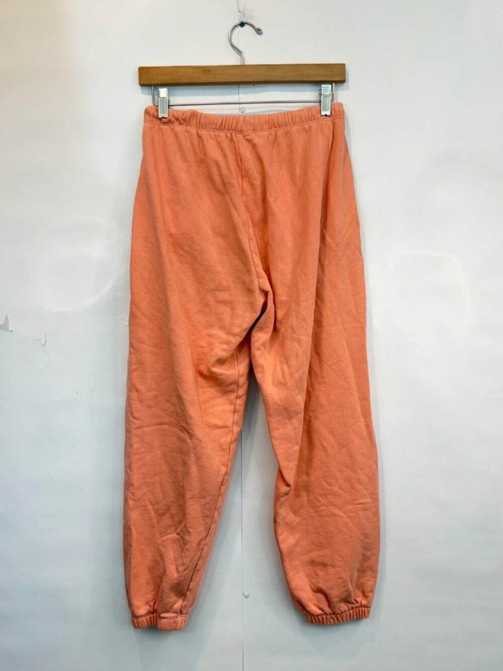 Spiritual Gangster Women's Coral Orange Jogger Sweatpant Size Medium 100% Cotton - Picture 2 of 7